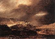 Rembrandt Peale Stormy Landscape oil painting artist